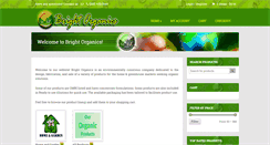 Desktop Screenshot of brightorganic.com